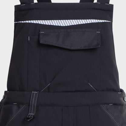 Salopetă de lucru STENSO REVOLT SOFTSHELL WINTER NEGRU