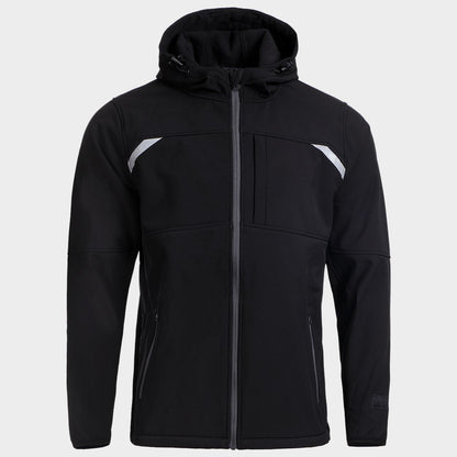 Jachetă de lucru STENSO B-TRAIL Softshell BLACK