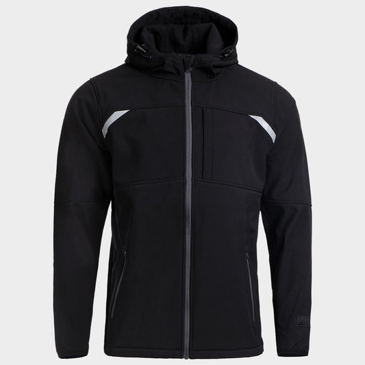 Jachetă de lucru STENSO B-TRAIL Softshell BLACK