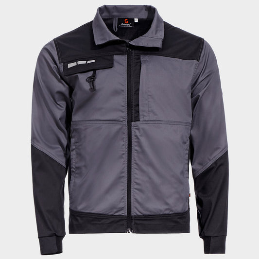 Jachetă de lucru STENSO EOS STRETCH LIGHT GREY/DARK GREY