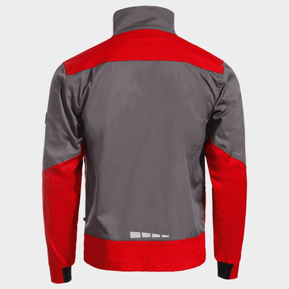 Jachetă de lucru STENSO EOS STRETCH RED/GREY