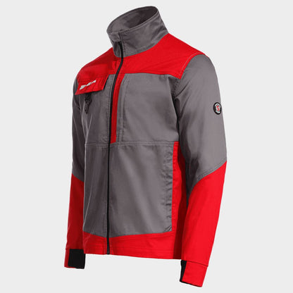 Jachetă de lucru STENSO EOS STRETCH RED/GREY