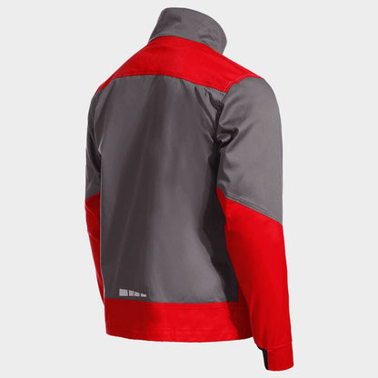 Jachetă de lucru STENSO EOS STRETCH RED/GREY