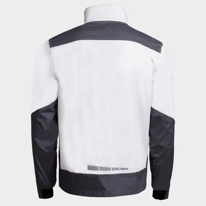 Jachetă de lucru STENSO EOS STRETCH WHITE/DARK GREY
