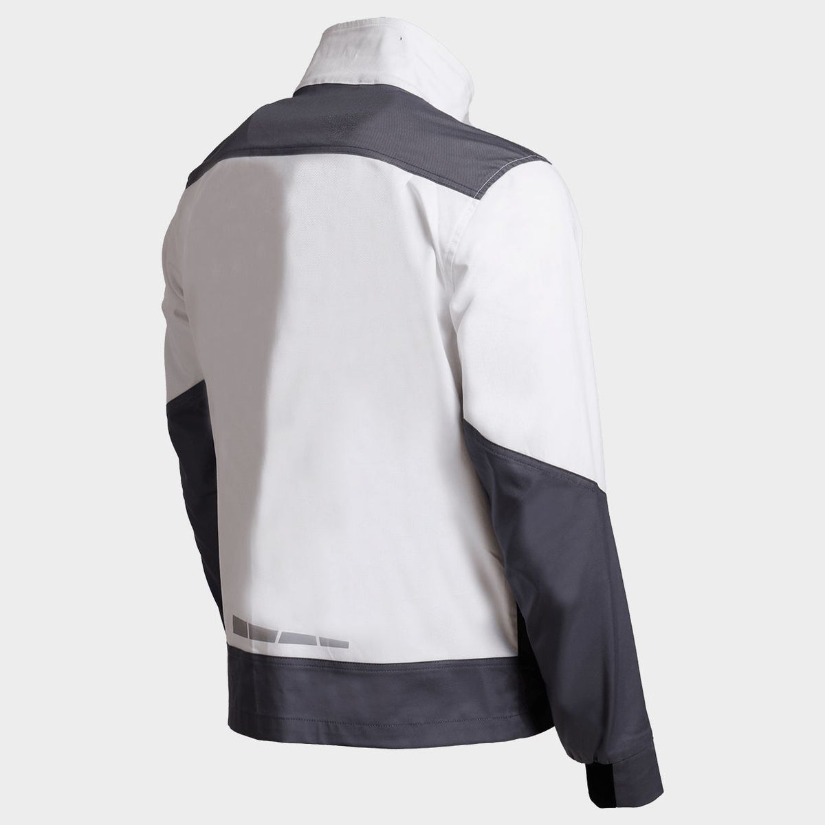 Jachetă de lucru STENSO EOS STRETCH WHITE/DARK GREY