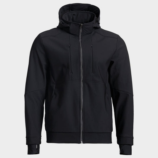 Jachetă de lucru STENSO FLEX PRO SOFTSHELL BLACK