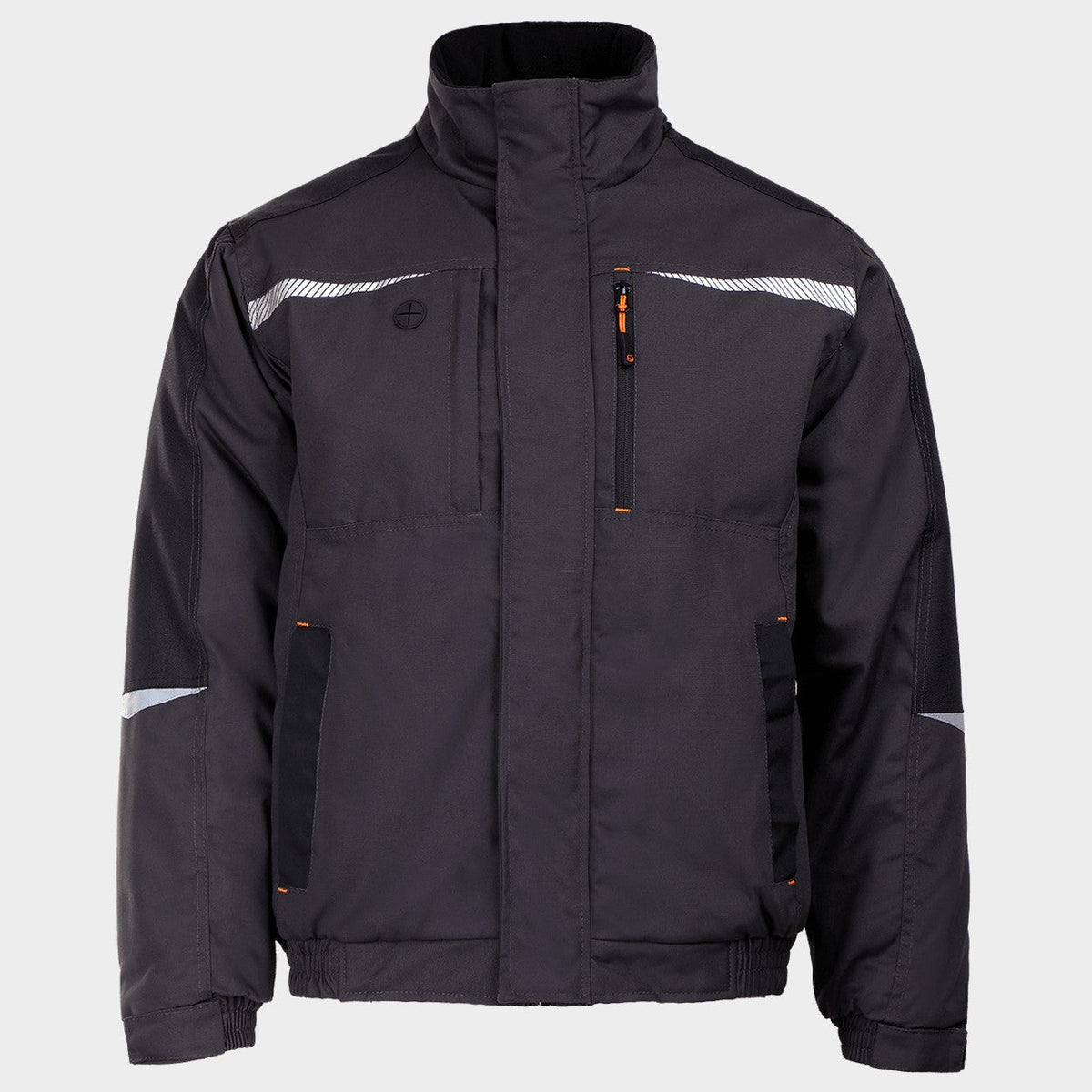 Geacă de lucru STENSO KASTOR T/C WINTER GREY/BLACK/ORANGE