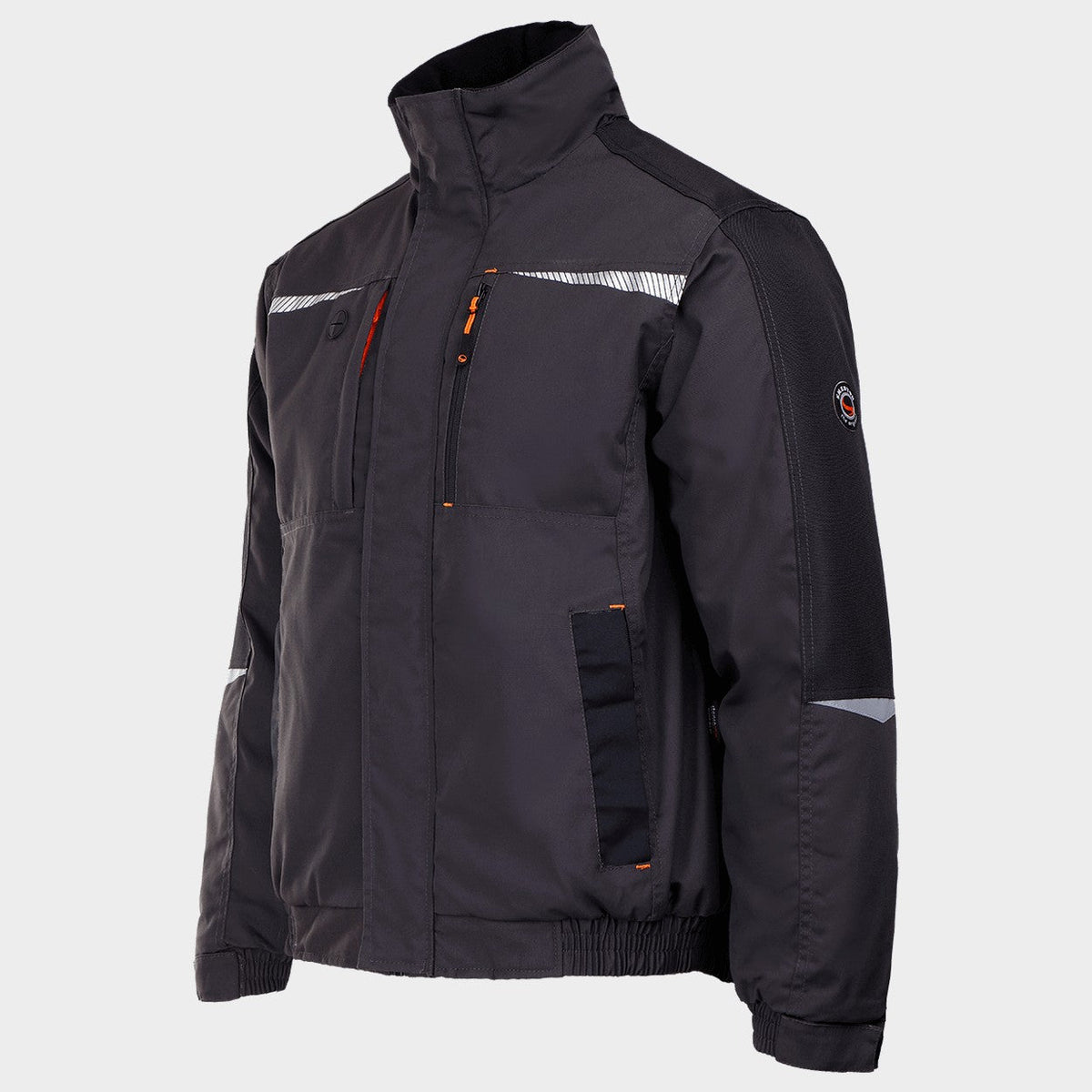 Geacă de lucru STENSO KASTOR T/C WINTER GREY/BLACK/ORANGE