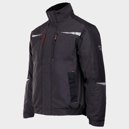 Geacă de lucru STENSO KASTOR T/C WINTER GREY/BLACK/ORANGE