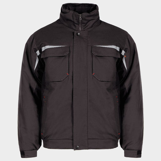 Geacă de lucru STENSO KASTOR WINTER GREY COTTON GREY/BLACK