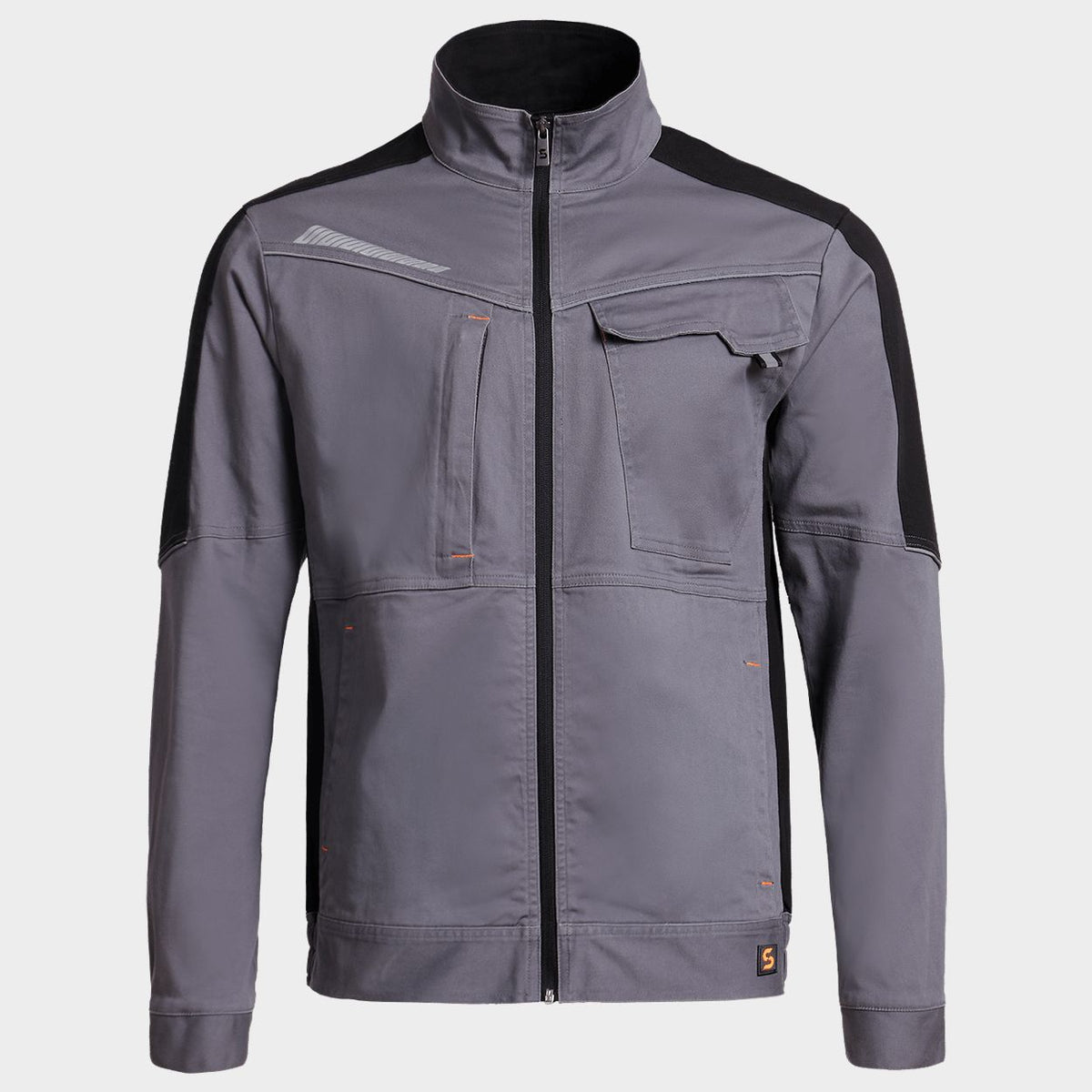 Jachetă de lucru STENSO MELBOURNE STRETCH GREY/BLACK