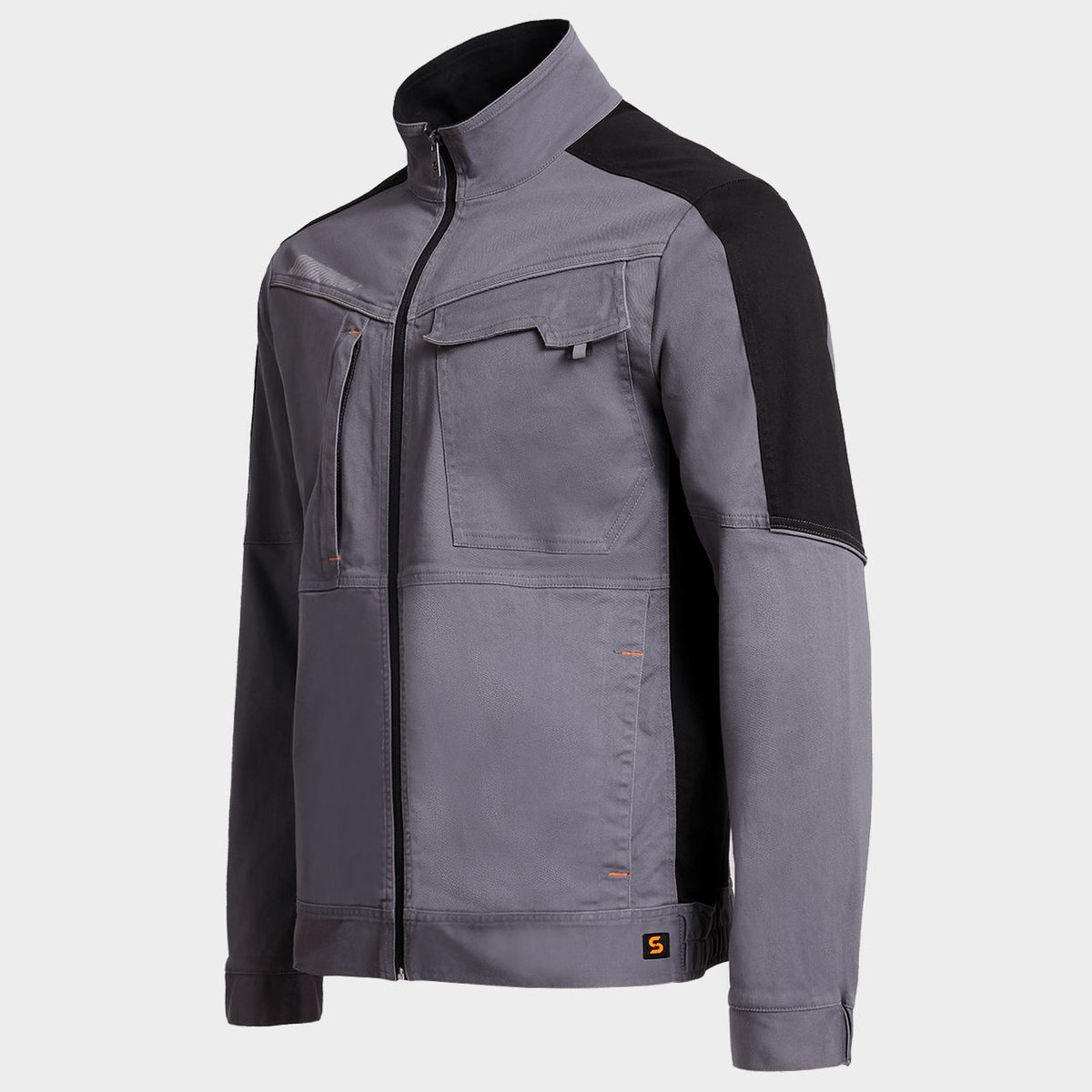 Jachetă de lucru STENSO MELBOURNE STRETCH GREY/BLACK