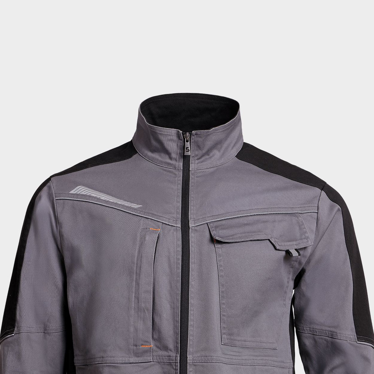 Jachetă de lucru STENSO MELBOURNE STRETCH GREY/BLACK
