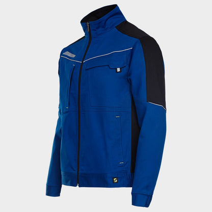 Jachetă de lucru STENSO MELBOURNE STRETCH SPECIAL ROYAL BLUE/BLACK