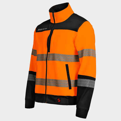 Jachetă de lucru STENSO PRIMO HV LIGHT STRETCH ORANGE