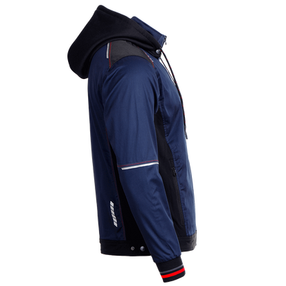 Jachetă de lucru STENSO REVOLT 4STRETCH BLEUMARIN/NEGRU/ROȘU