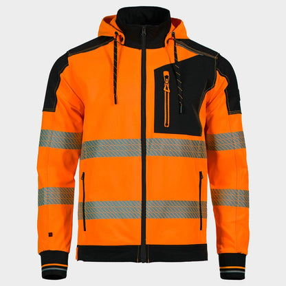 Jachetă de lucru STENSO REVOLT HV 4STRETCH ORANGE
