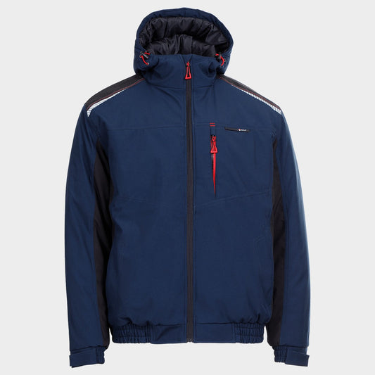 Geacă de lucru STENSO REVOLT SOFTSHELL WINTER BLEUMARIN/NEGRU