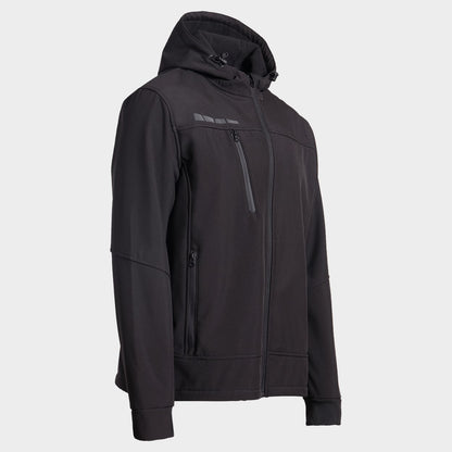 Geacă de lucru STENSO RUNE SOFTSHELL BLACK