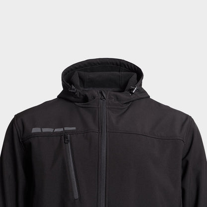 Geacă de lucru STENSO RUNE SOFTSHELL BLACK
