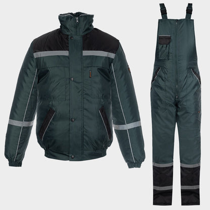 Costum de lucru STENSO COLLINS IARNĂ VERDE