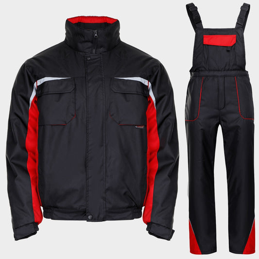Costum de lucru STENSO KASTOR IARNĂ NEGRU