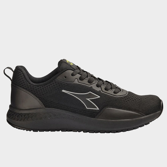 Pantofi de munca DIADORA CREW EVO O1 SR ESD BLACK INCHIS