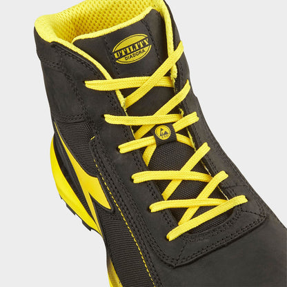 Încălțăminte de protecție DIADORA GLOVE HYPER MID S3S FO HRO SR ESD BLACK