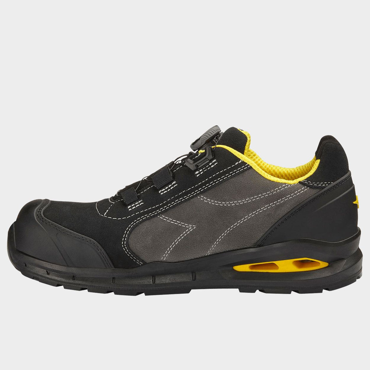 Încălțăminte de protecție DIADORA RUN A.BOX MSTR BOA LOW S3S FO SR SC ESD BLACK/GREY