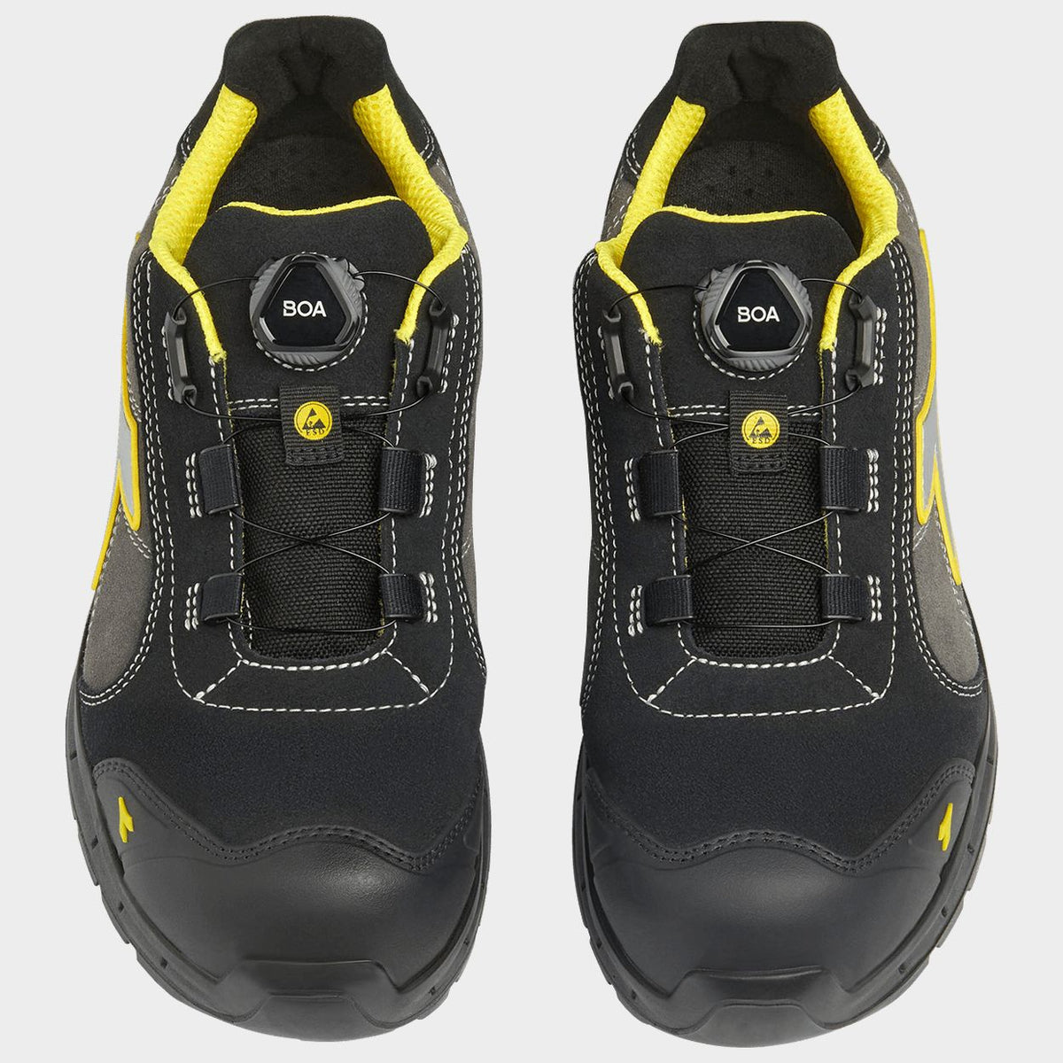 Încălțăminte de protecție DIADORA RUN A.BOX MSTR BOA LOW S3S FO SR SC ESD BLACK/GREY
