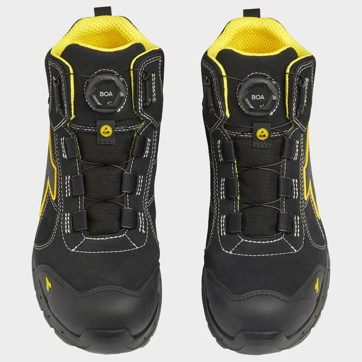 Încălțăminte de protecție DIADORA RUN A.BOX MSTR BOA MID S3S FO SR SC ESD BLACK