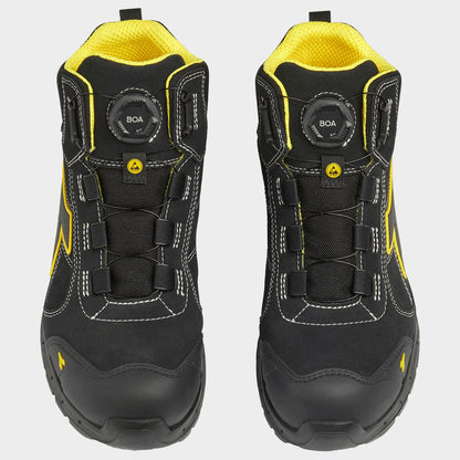 Încălțăminte de protecție DIADORA RUN A.BOX MSTR BOA MID S3S FO SR SC ESD BLACK
