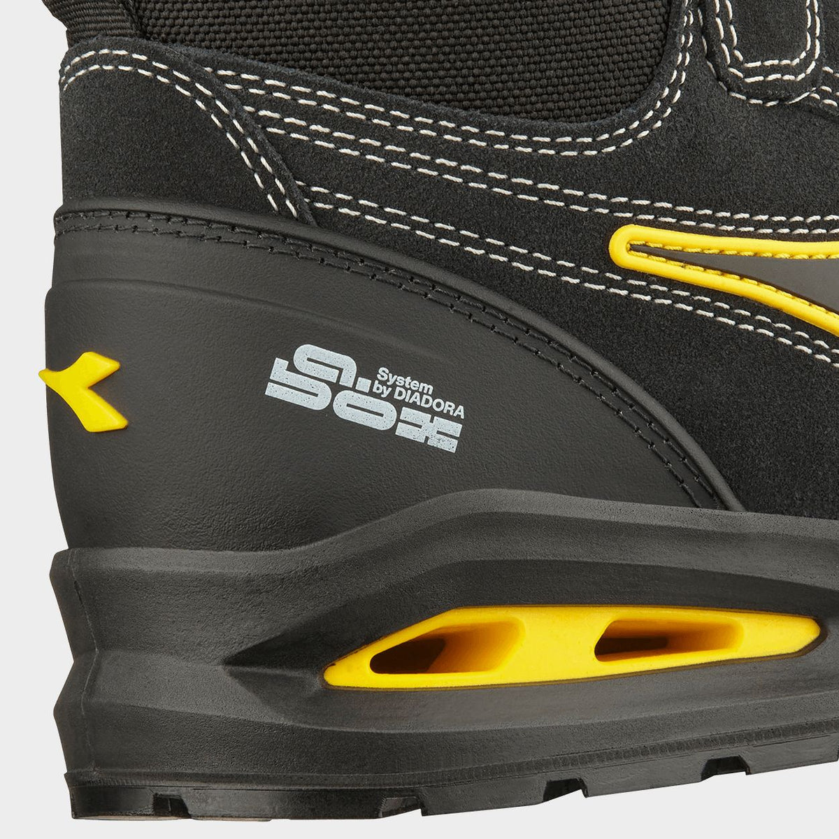 Încălțăminte de protecție DIADORA RUN A.BOX MSTR BOA MID S3S FO SR SC ESD BLACK