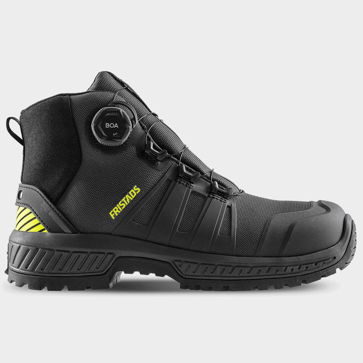 Încălțăminte de protecție FRISTADS ComfortStep S3S ESD GREY/YELLOW (cod 06200421)