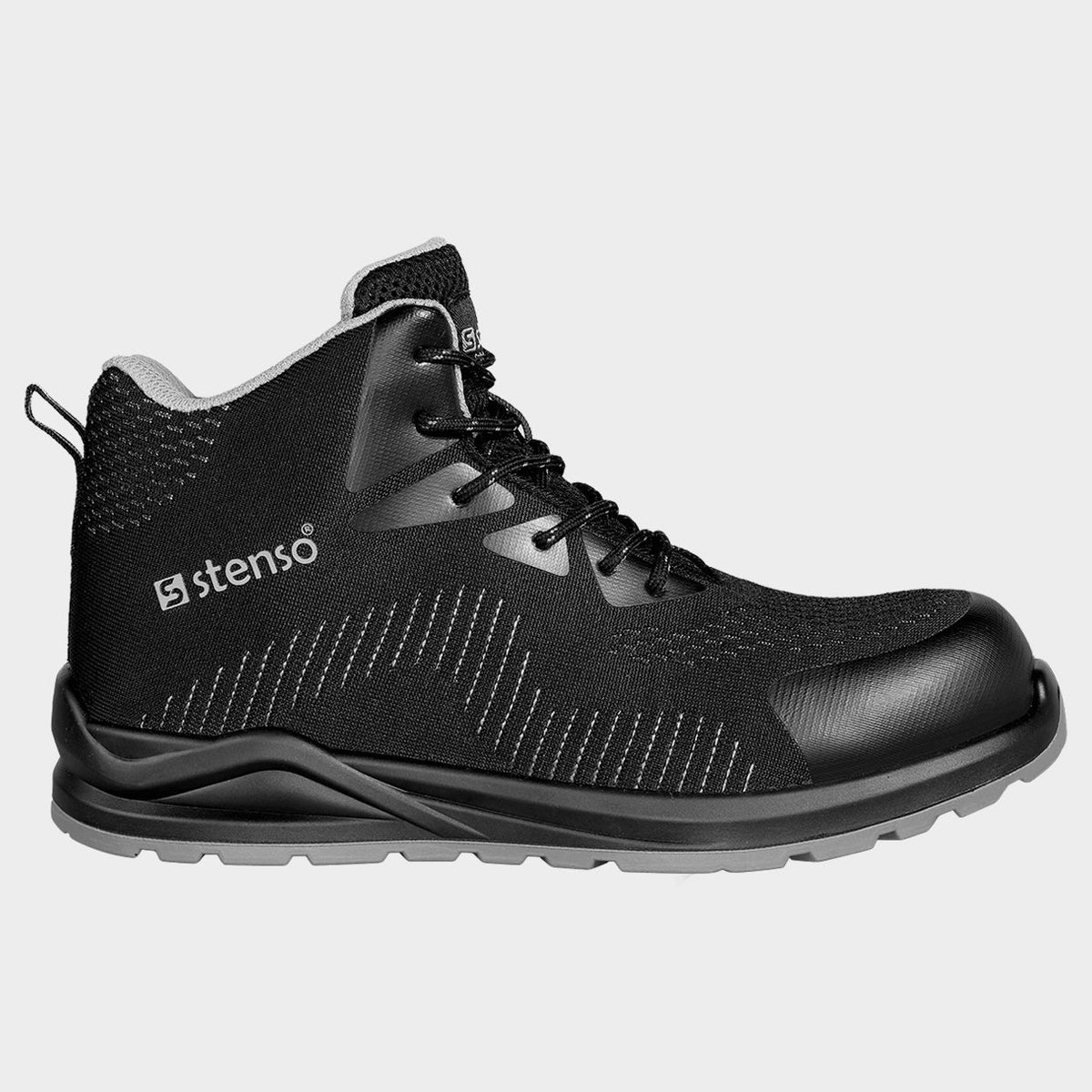 Pantofi sport înalți STENSO RACE PRO ANKLE BLACK S3S ESD