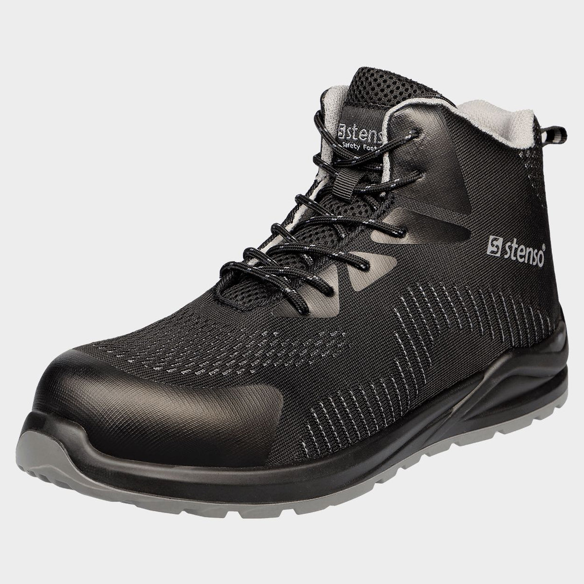 Pantofi sport înalți STENSO RACE PRO ANKLE BLACK S3S ESD