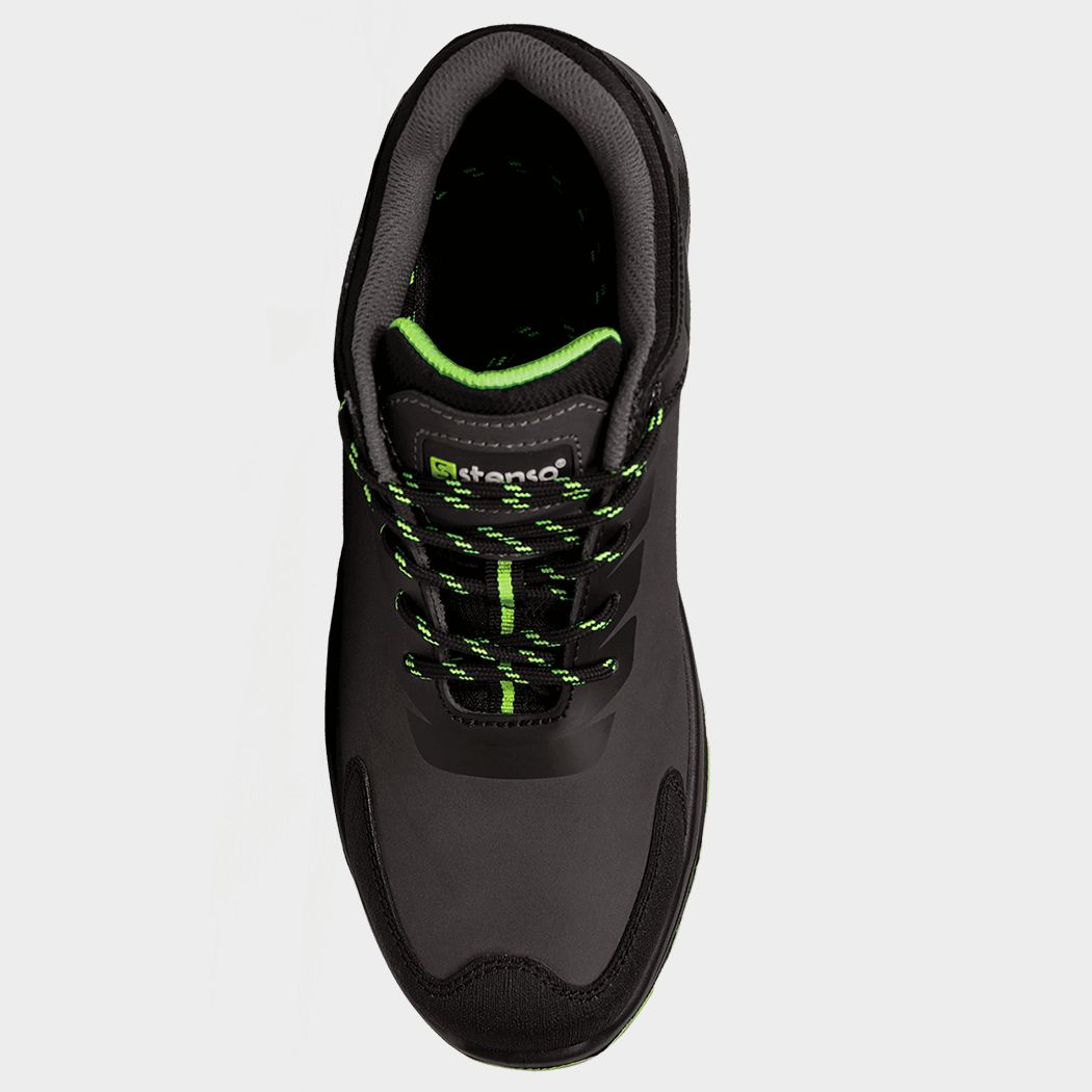 Pantofi de lucru STENSO RULER LOW S3S SR GREY/GREEN