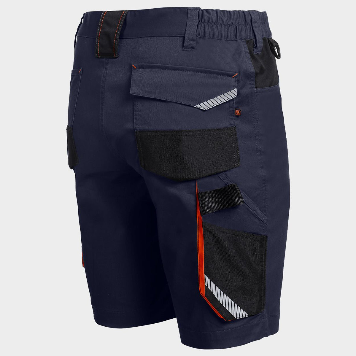 Pantaloni scurți de lucru Kastor Stretch STENSO DARK BLUE/RED