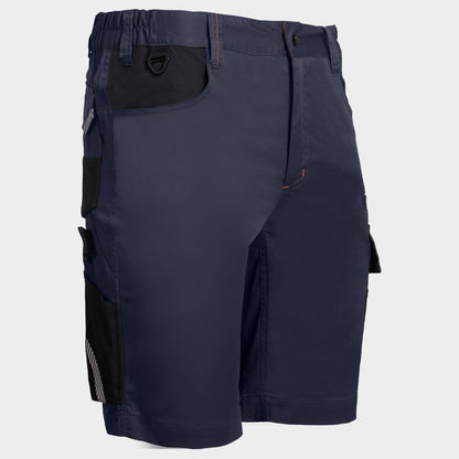 Pantaloni scurți de lucru Kastor Stretch STENSO DARK BLUE/RED