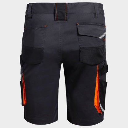 Pantaloni scurți de lucru Kastor Stretch STENSO GREY/ORANGE