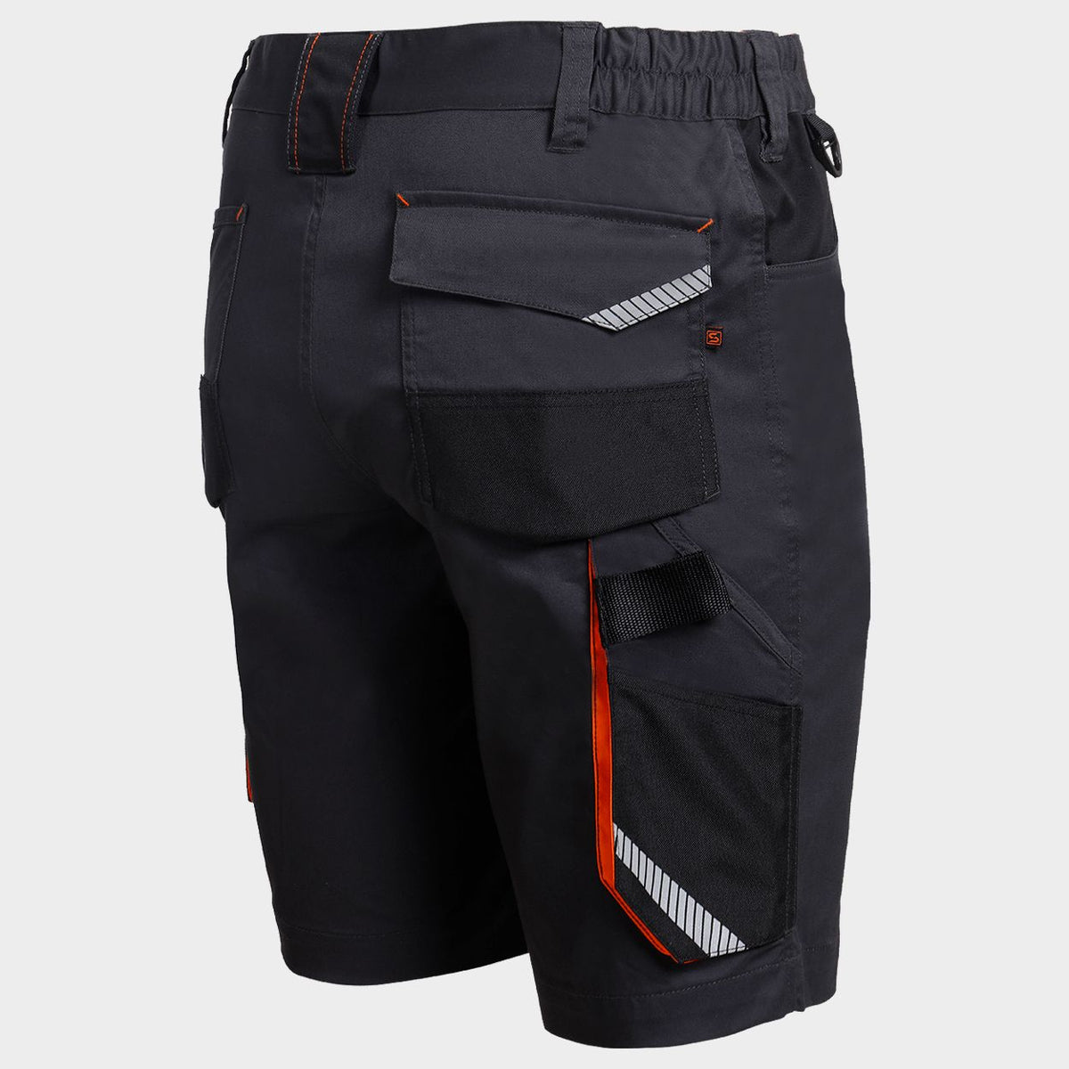 Pantaloni scurți de lucru Kastor Stretch STENSO GREY/ORANGE