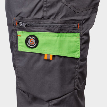 Pantaloni scurți de lucru STENSO PRISMA LIGHT STRETCH GRI DESCHIS