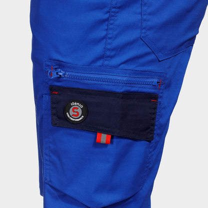 Pantaloni scurți de lucru STENSO PRISMA LIGHT STRETCH ALBASTRU REGAL