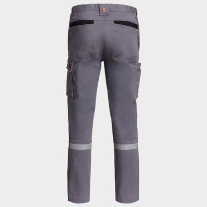 Pantaloni de lucru STENSO MELBOURNE STRETCH GREY/BLACK