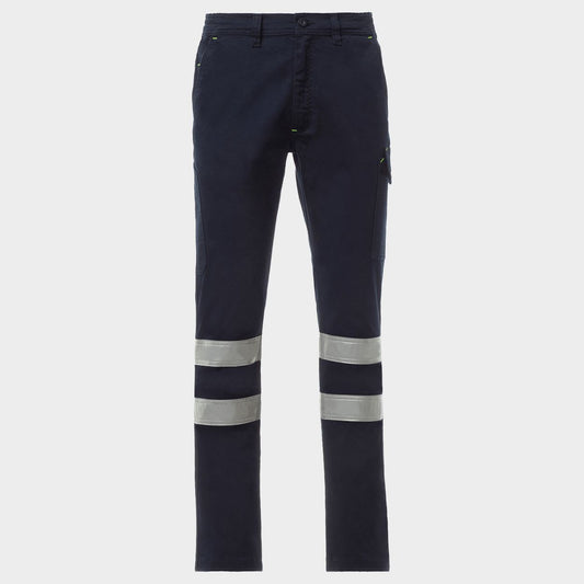 Pantaloni PAYPER POWER STRETCH REFLEX NAVY BLUE