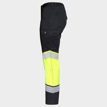 Pantaloni de lucru STENSO PRIMO HV LIGHT STRETCH YELLOW