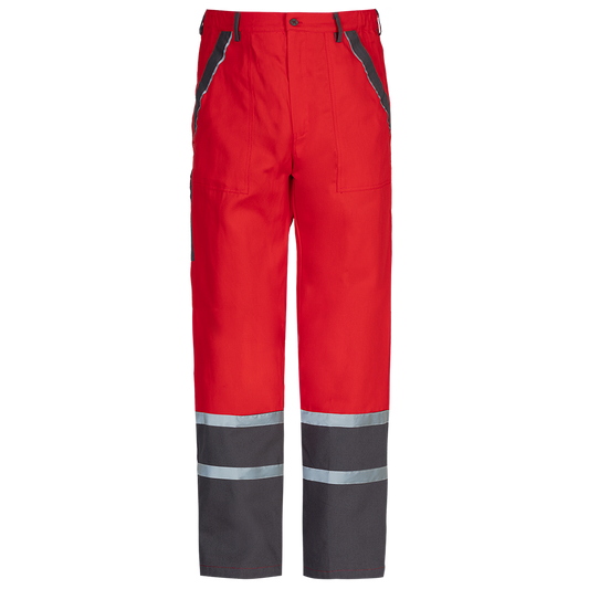 Pantaloni de lucru STENSO COLLINS VARĂ ROȘU