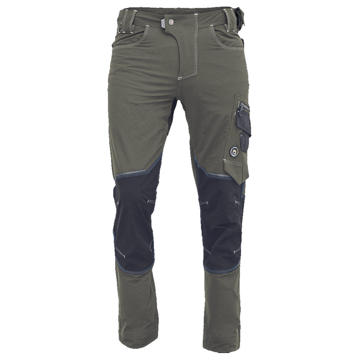 Pantaloni de lucru CERVA NEURUM PERFORMANCE VERDE ÎNCHIS