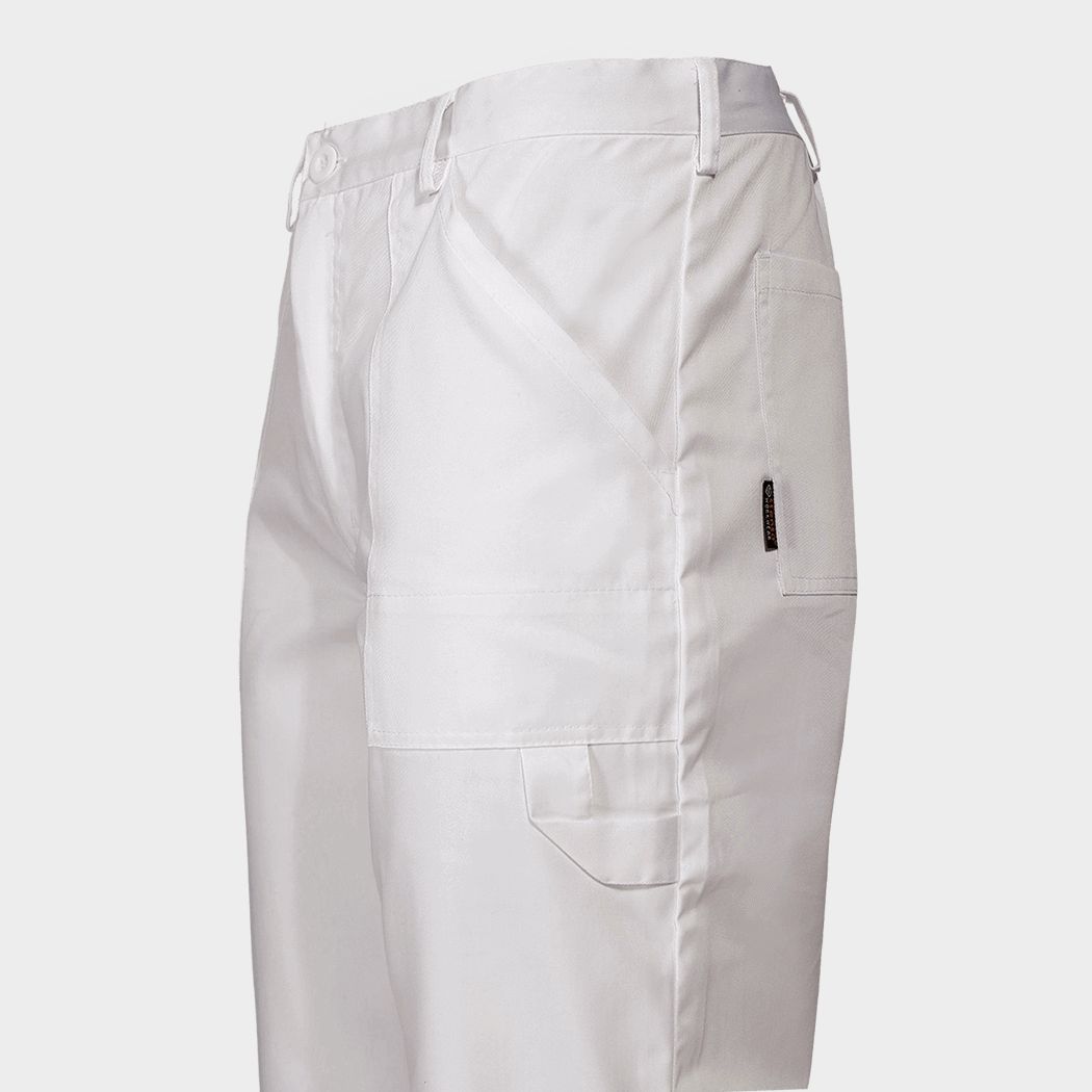 Pantaloni de lucru STENSO PLUTONN T/C ALB