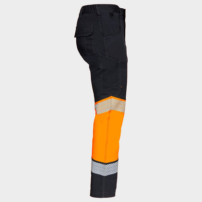 Pantaloni de lucru STENSO PRIMO HV STRETCH ORANGE